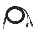 3685 6,35 mm macho a doble RCA macho cable de audio estéreo, 1.5m, 3m, 5m