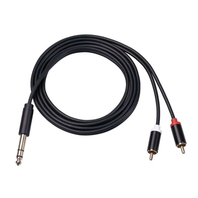 3685 6,35 mm macho a doble RCA macho cable de audio estéreo, 1.5m, 3m, 5m