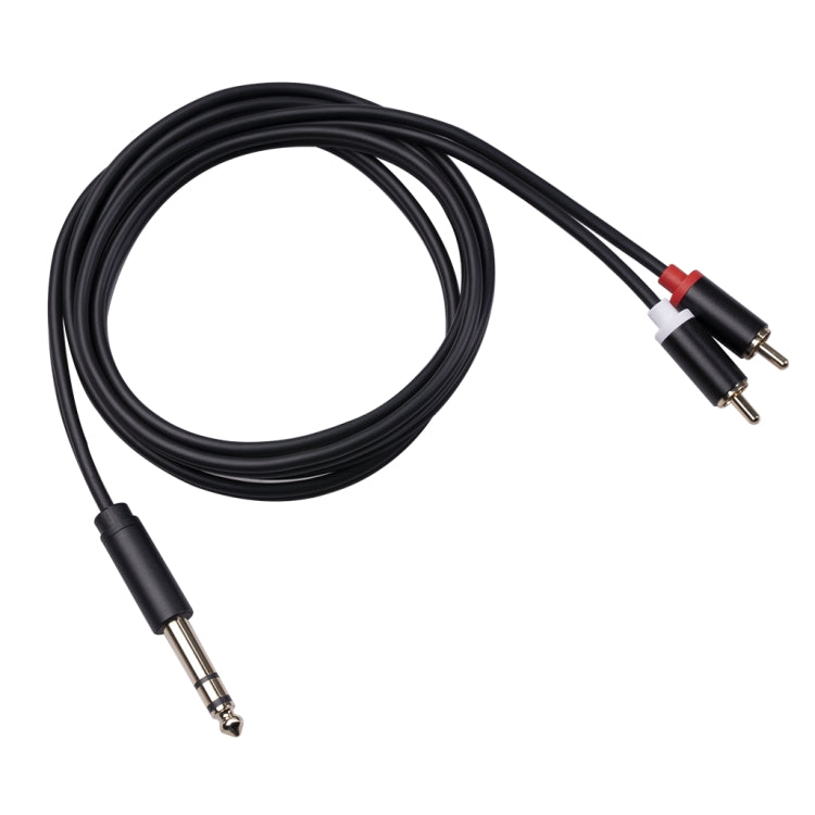 3685 6,35 mm macho a doble RCA macho cable de audio estéreo, 1.5m, 3m, 5m