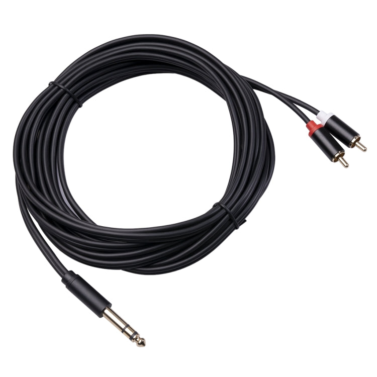 3685 6,35 mm macho a doble RCA macho cable de audio estéreo, 1.5m, 3m, 5m