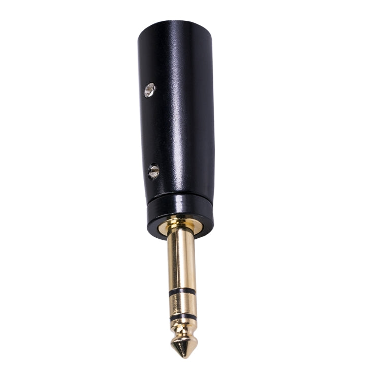 LZ1166G 6,35 mm estéreo macho a XRL macho Adaptador de audio Micrófono Conector de altavoz estéreo, LZ1166G