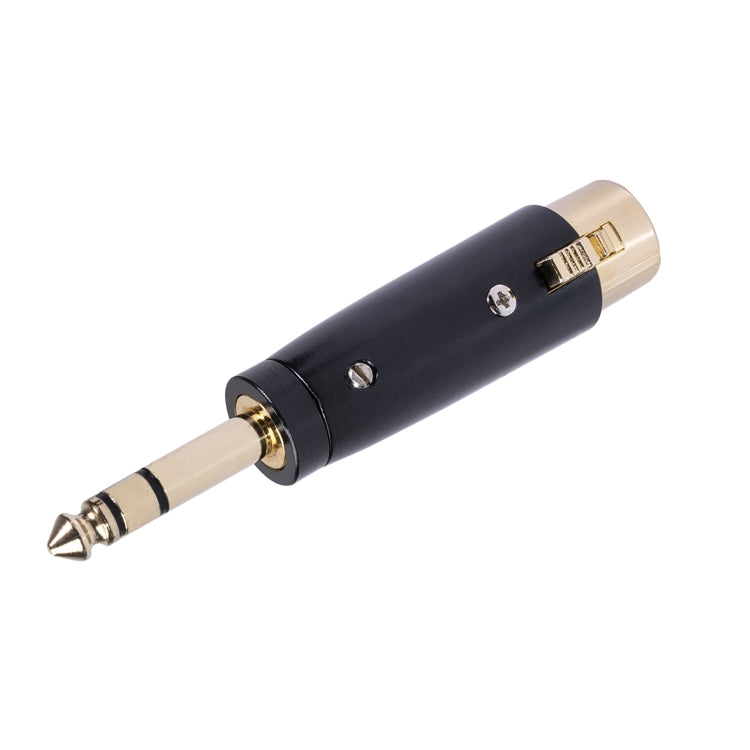 LZ1165G 6,35 mm estéreo macho a XRL hembra adaptador de audio micrófono conector de altavoz estéreo, LZ1165G
