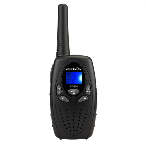 1 par RETEVIS RT628 0.5W Frecuencia de la UE 446MHz 8CHS Walkie Talkie de mano para niños, RT628(Black), RT628(White), RT628(Red)
