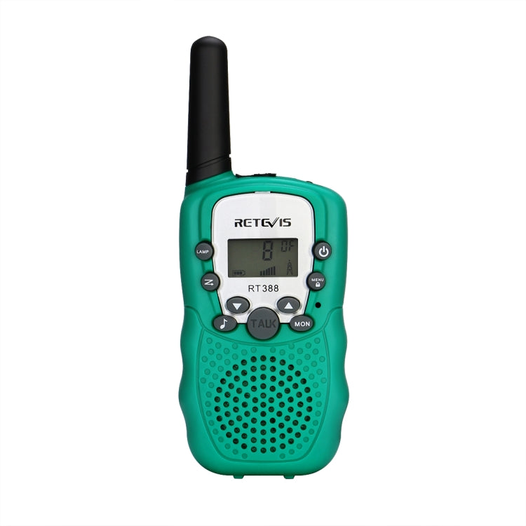 1 par RETEVIS RT388 0.5W Frecuencia de la UE 446MHz 8CHS Walkie Talkie de mano para niños, RT388(Black), RT388(Pink), RT388(Blue), RT388(Purple), RT388(Yellow)