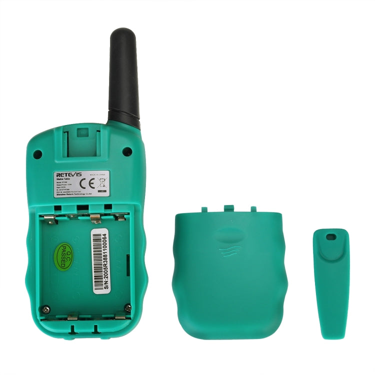 1 par RETEVIS RT388 0.5W Frecuencia de la UE 446MHz 8CHS Walkie Talkie de mano para niños, RT388(Black), RT388(Pink), RT388(Blue), RT388(Purple), RT388(Yellow)