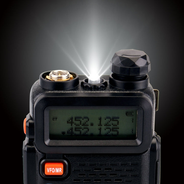 RETEVIS RT-5R 400-520MHz + 136-174MHz 128CHS Walkie Talkie de mano de dos segmentos,, USB, EU Plug, UK Plug