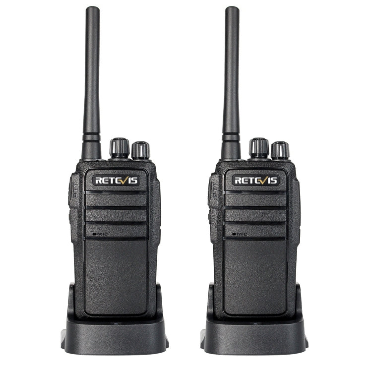 1 par RETEVIS RT21 2.5W Frecuencia de EE. UU. 400-480MHz 16CH Walkie Talkie portátil, enchufe de EE. UU., RT21 US Plug