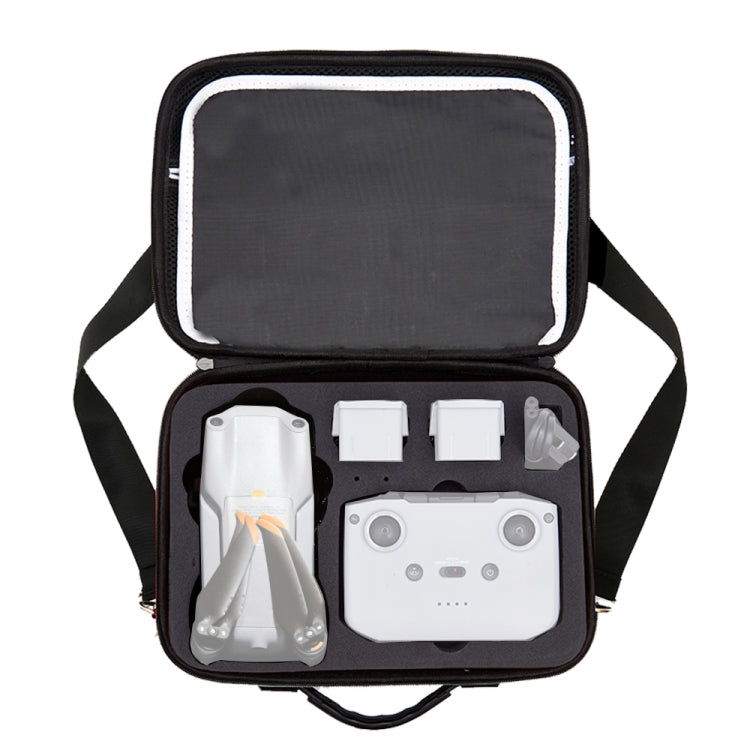 Estuche portátil de transporte de viaje con almacenamiento de un solo hombro con separador de deflector para DJI Air 2S, For DJI Air 2S with Baffle Separator