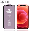 25 PCS 9H HD Película de vidrio templado de pantalla completa de alto alúmina de arco grande, For iPhone 12 mini (25 PCS), For iPhone 12 / 12 Pro (25 PCS), For iPhone 12 Pro Max (25 PCS)