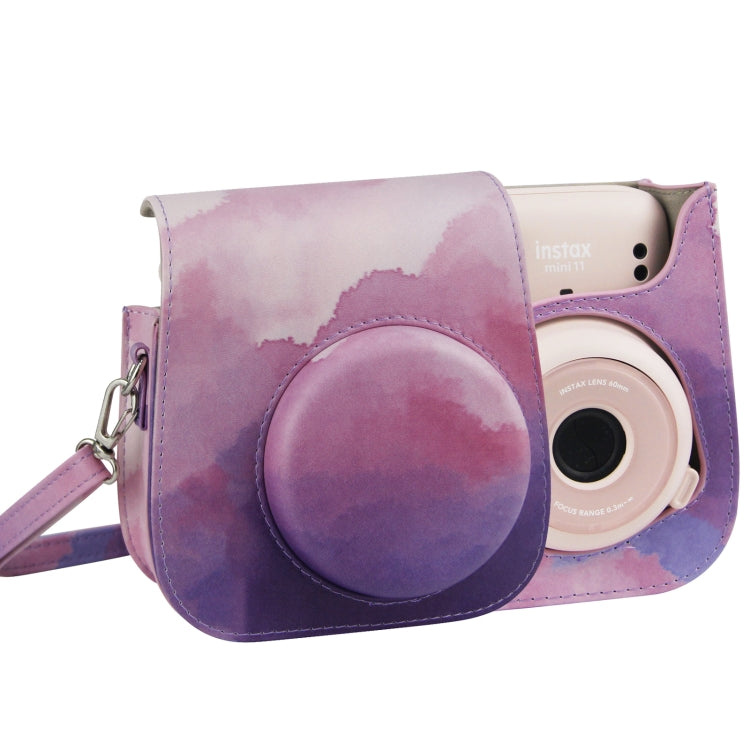 Bolsa para cámara serie pintada con correa para el hombro para Fujifilm Instax mini 11, For Fujifilm Instax mini 11(Fantasy Cloud), For Fujifilm Instax mini 11(Blue Pastel), For Fujifilm Instax mini 11(Oil Paint)                                        ...