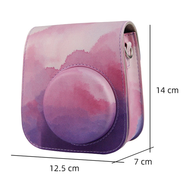 Bolsa para cámara serie pintada con correa para el hombro para Fujifilm Instax mini 11, For Fujifilm Instax mini 11(Fantasy Cloud), For Fujifilm Instax mini 11(Blue Pastel), For Fujifilm Instax mini 11(Oil Paint)                                        ...