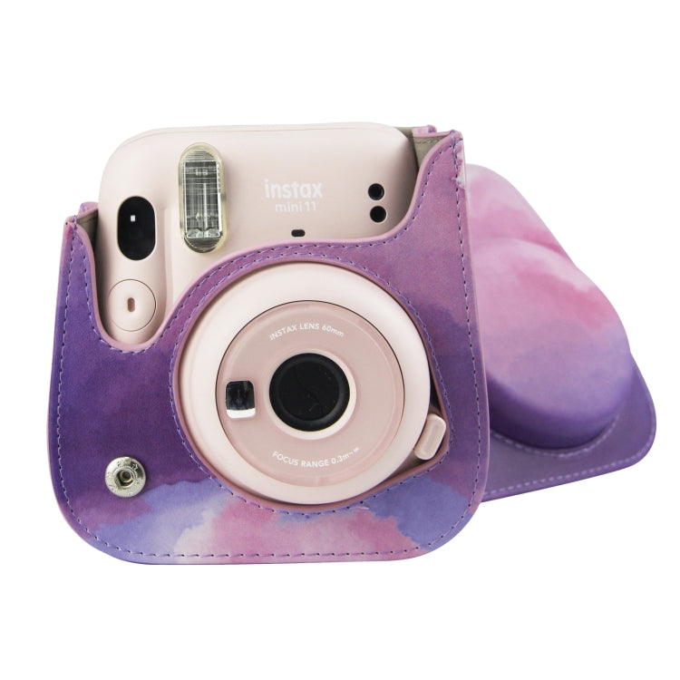 Bolsa para cámara serie pintada con correa para el hombro para Fujifilm Instax mini 11, For Fujifilm Instax mini 11(Fantasy Cloud), For Fujifilm Instax mini 11(Blue Pastel), For Fujifilm Instax mini 11(Oil Paint)                                        ...