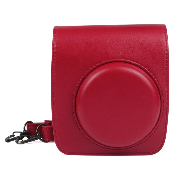 Bolsa de cámara de PU de color sólido con correa para el hombro para Fujifilm Instax mini 90, For Fujifilm Instax mini 90