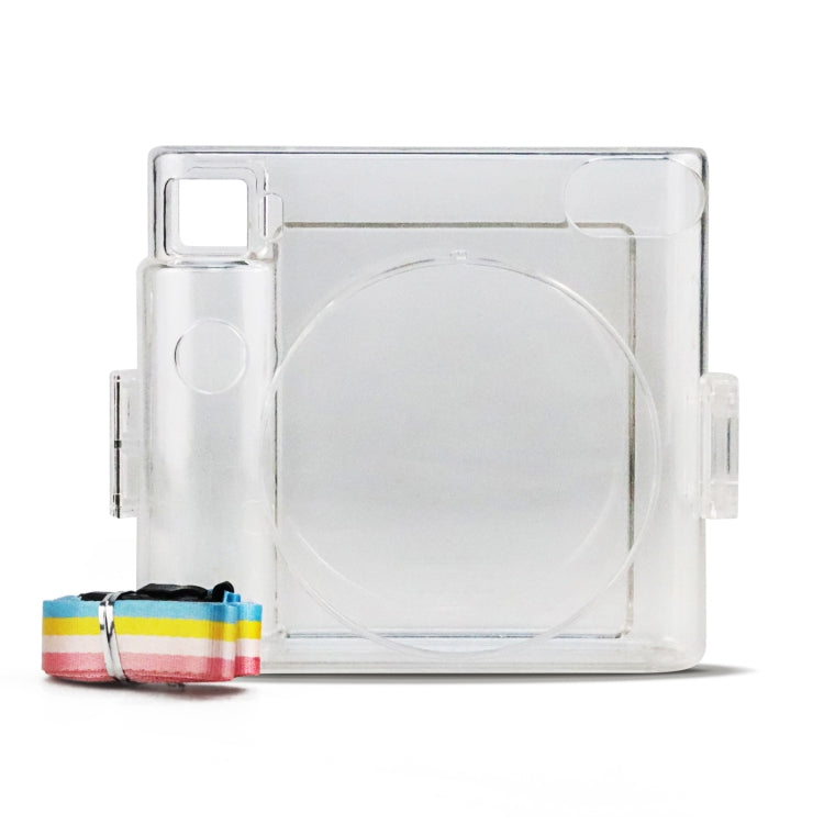 Bolso para cámara de cristal transparente con correa para el hombro para Fujifilm Instax Square SQ1, For Fujifilm Instax Square SQ1