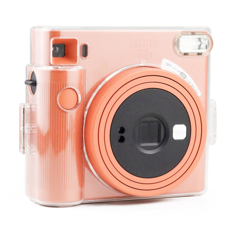 Bolso para cámara de cristal transparente con correa para el hombro para Fujifilm Instax Square SQ1, For Fujifilm Instax Square SQ1