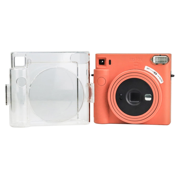 Bolso para cámara de cristal transparente con correa para el hombro para Fujifilm Instax Square SQ1, For Fujifilm Instax Square SQ1