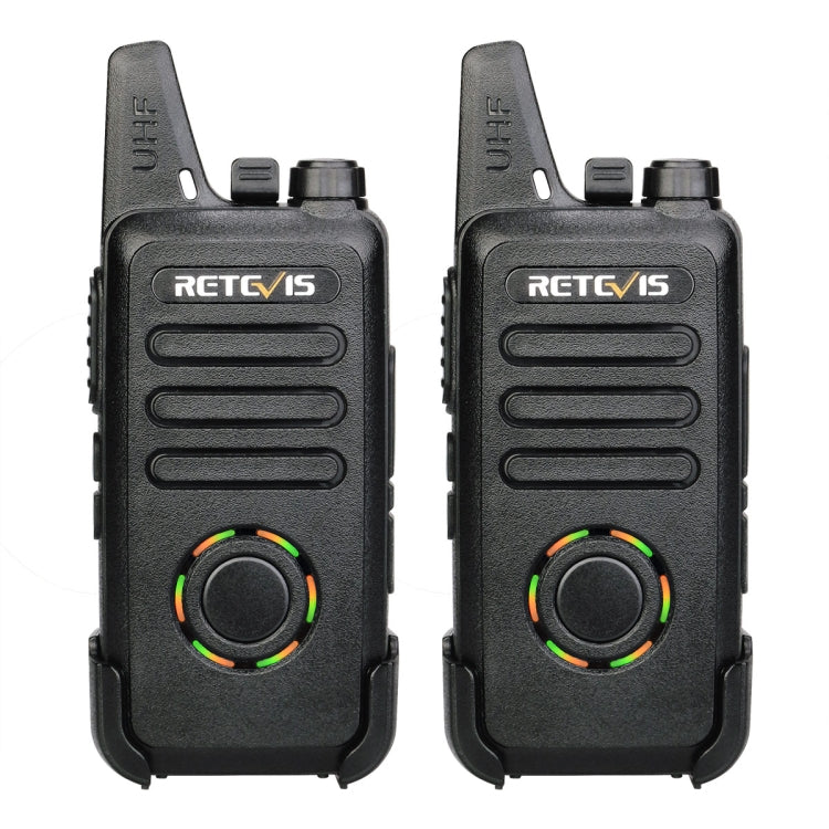 1 par RETEVIS RT22S Frecuencia de EE. UU. 22CHS FRS Radio de dos vías sin licencia Walkie Talkie de mano, enchufe de EE. UU., RT22S