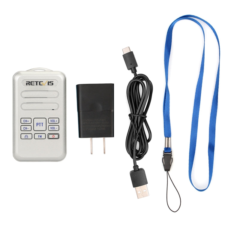 RETEVIS RT20 2W 400-470MHz 16CHS Mini Radio FM Radio bidireccional Walkie Talkie,, RT20,US Plug, RT20,EU Plug