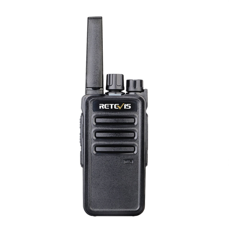 1 par RETEVIS RT68 2W 16CHS FRS Radio de dos vías Walkie Talkie de mano, enchufe de EE. UU., RT68