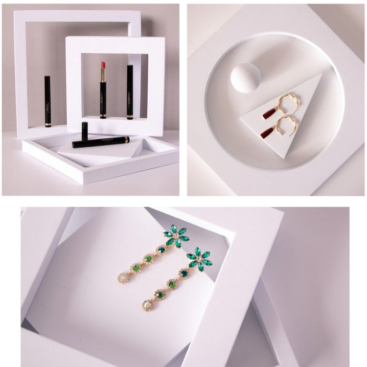 Cubo geométrico Color sólido Fotografía Foto Fondo Mesa Disparos Accesorios de espuma, Ladder Combo Kits, 2 x Triangles Combo Kits, Cuboid Doo, 7 x 7 x 6cm Cuboid, 7.6 x 6cm Cylinder, Cube Embedded Combo Kits, Round Combo Kits, 2 x Door Combo Kits