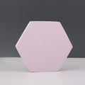 Cubo geométrico Color sólido Fotografía Foto Fondo Mesa Disparos Accesorios de espuma, 18 x 2cm Hexagon, 10 x 6cm Cylinder, 7cm Round Ball + 5cm Round Ball, Cuboid Door Combo Kits