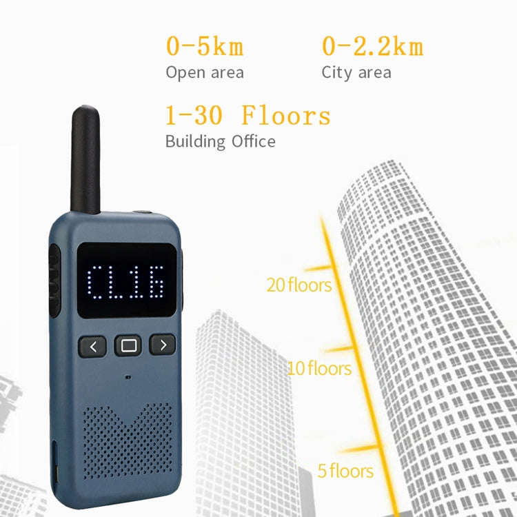 RETEVIS RB619 PMR446 16CHS Walkie Talkie de mano de radio bidireccional sin licencia, enchufe de la UE, RB619