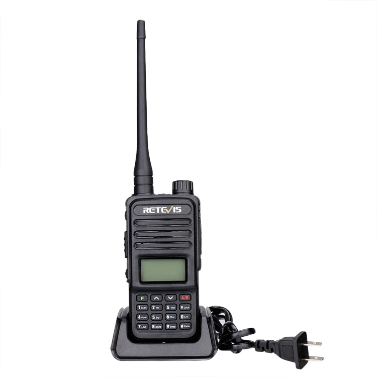 RETEVIS RT85 Frecuencia de EE. UU. 136.000-174.000MHz + 400.000-470.000MHz 200CHS Radio bidireccional digital de banda dual Walkie talkie de mano, RT85 US Frequency