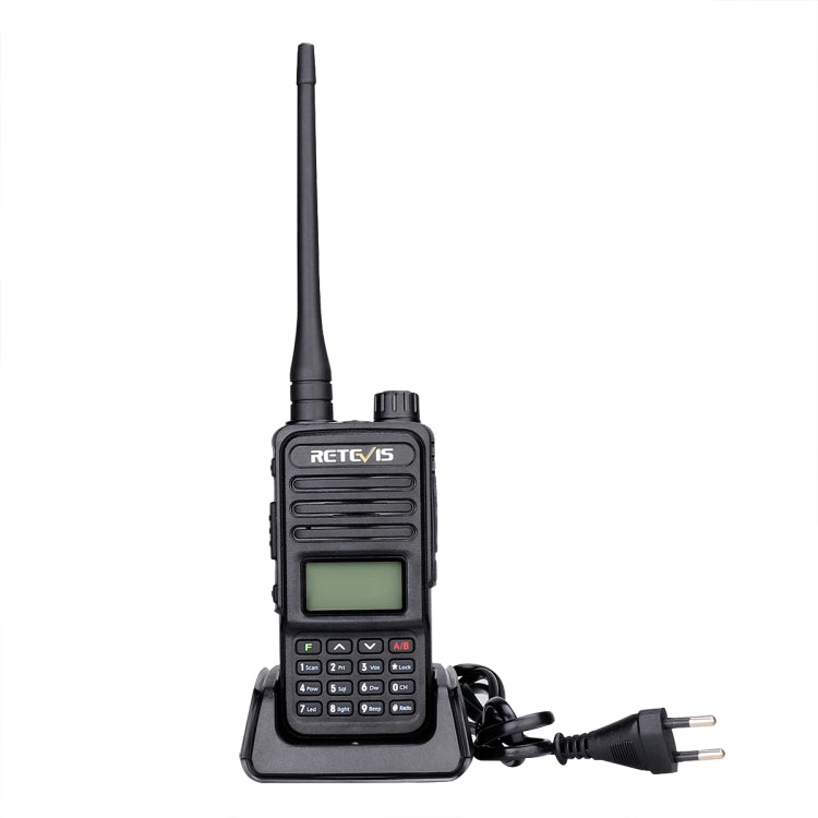 RETEVIS RT85 Frecuencia de la UE 136.000-174.000MHz + 400.000-470.000MHz 200CHS Radio bidireccional digital de doble banda Walkie Talkie de mano, RT85 EU Frequency