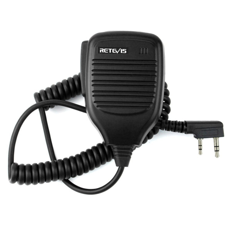 RETEVIS C9001 Micrófono de altavoz PTT portátil de 2 pines, C9001