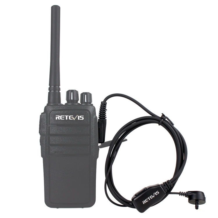 RETEVIS C9003 Altavoz PTT de 2 pines Micrófono Tubo acústico Auricular interno, C9003