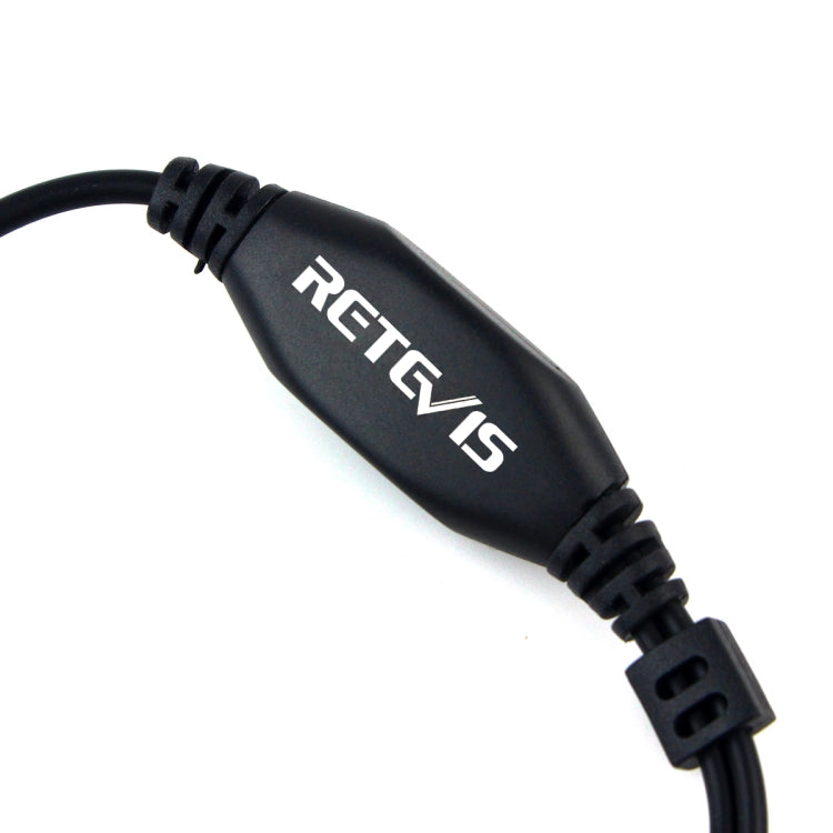 RETEVIS TK Throat PTT Covert Tubo Acústico Auricular Altavoz Micrófono para H-777 / RT-5R / RT-5RV / RT-B6, TK Throat