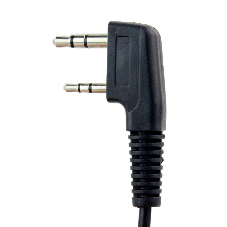 RETEVIS TK Throat PTT Covert Tubo Acústico Auricular Altavoz Micrófono para H-777 / RT-5R / RT-5RV / RT-B6, TK Throat