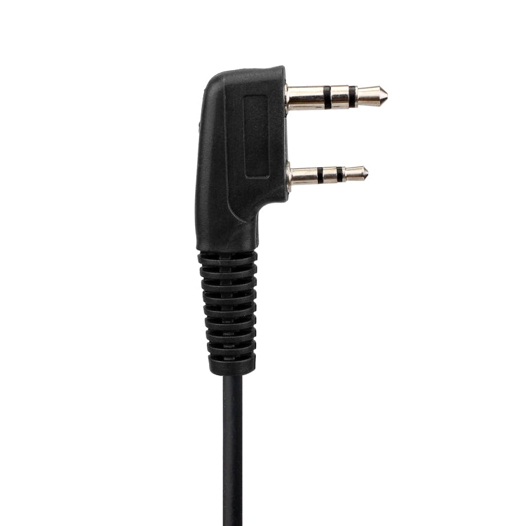 RETEVIS TK Micrófono de auriculares PTT de 2 pines para H-777 / RT-5R / RT-5RV / RT-B6, TK