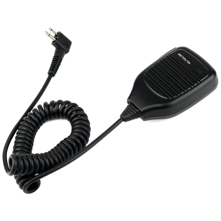 RETEVIS R-321 M Micrófono de altavoz PTT portátil de 2 pines para Motorola GP68/GP88/GP300/2000/CT150/P040, R-321