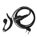 RETEVIS R-111 G Tipo PTT Micrófono de auricular de volumen ajustable para H-777/RT-5R/RT1/RT2/RT5, R-111 K Head