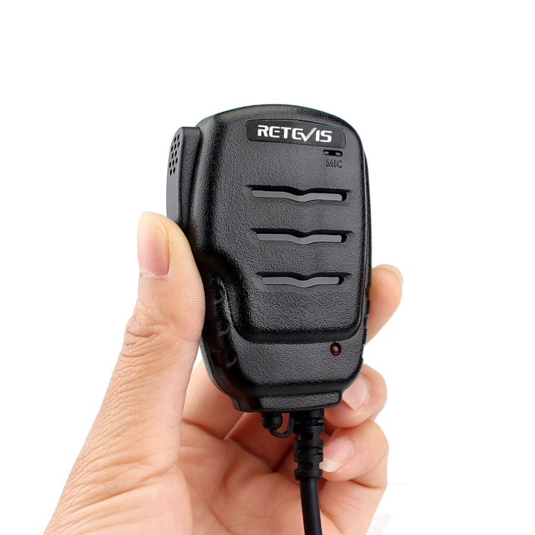 RETEVIS RS-111 M Micrófono altavoz remoto remoto de 2 pines para H777/UV5R/RT21, RS-111