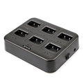 RETEVIS RTC777 Cargador de walkie talkie de seis vías para Retevis H777,, RTC777 AU Plug, RTC777 US Plug, RTC777 EU Plug, RTC777 UK Plug