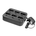 RETEVIS RTC27 Cargador multifunción de walkie talkie de seis vías para Retevis RT27,, RTC27 EU Plug, RTC27 US Plug