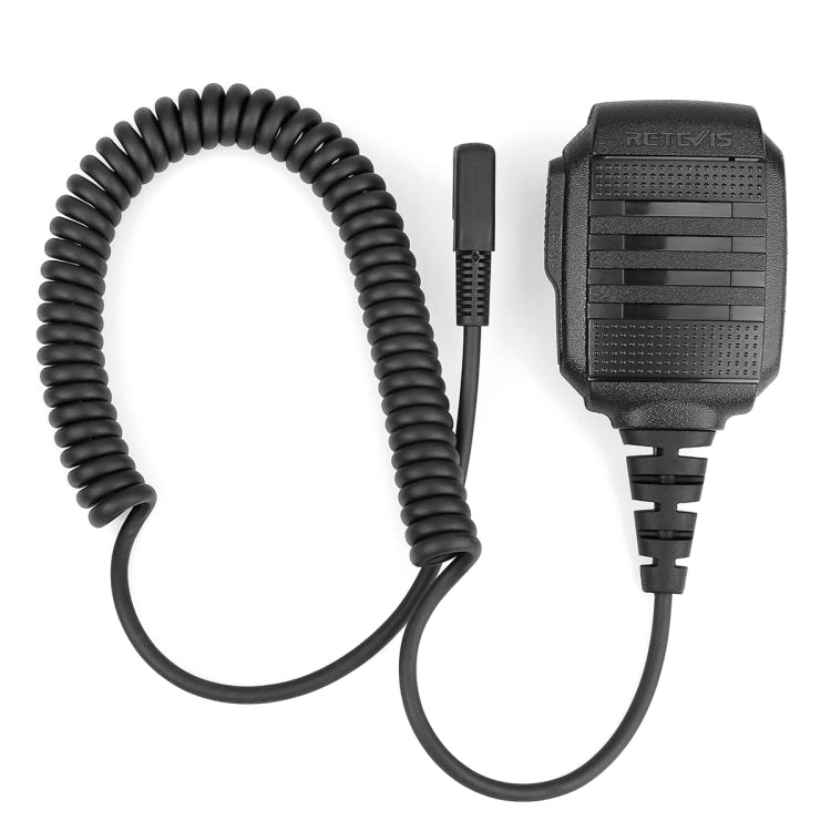 RETEVIS RS-114 IP54 Micrófono de altavoz impermeable de 2 pines para H777/RT21/RT27, RS-114