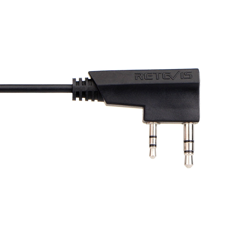 RETEVIS TCK01 Kenwood Cable de transferencia de audio para auriculares de teléfono móvil hembra de 2 pines a 3,5 mm para RT21/RT22/RT24/RT7/RT27/H777, TCK01