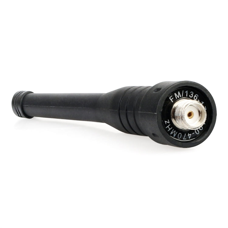 RETEVIS HA01 136-174+400-470MHz SMA-F Antena de látigo portátil de doble banda hembra para H777/RT5R/RT29, HA01