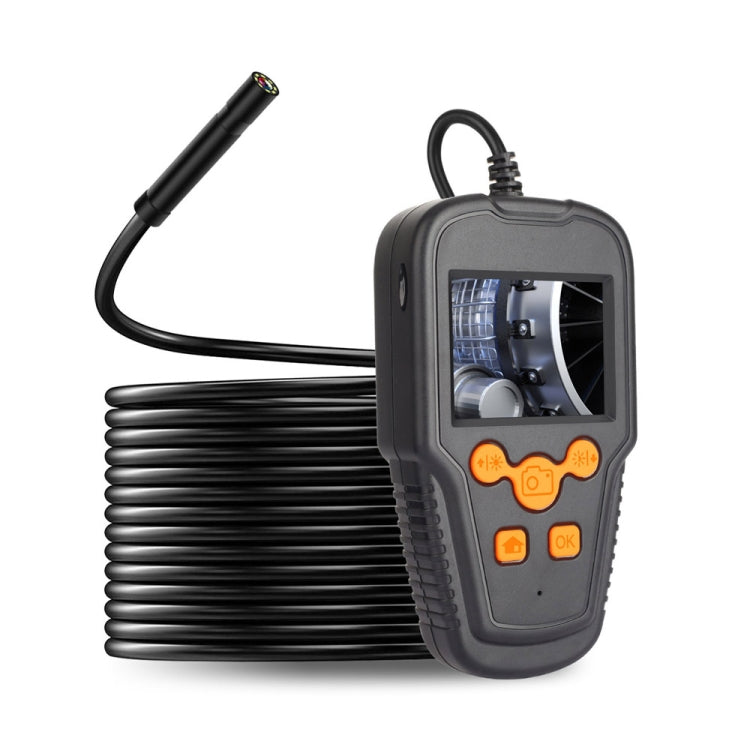 P60A 8mm 1080P 2.4 pulgadas IPS Pantalla IP68 Impermeable HD Digital Endoscopio, 8mm 2m Hard Cable, 8mm 5m Hard Cable, 8mm 10m Hard Cable
