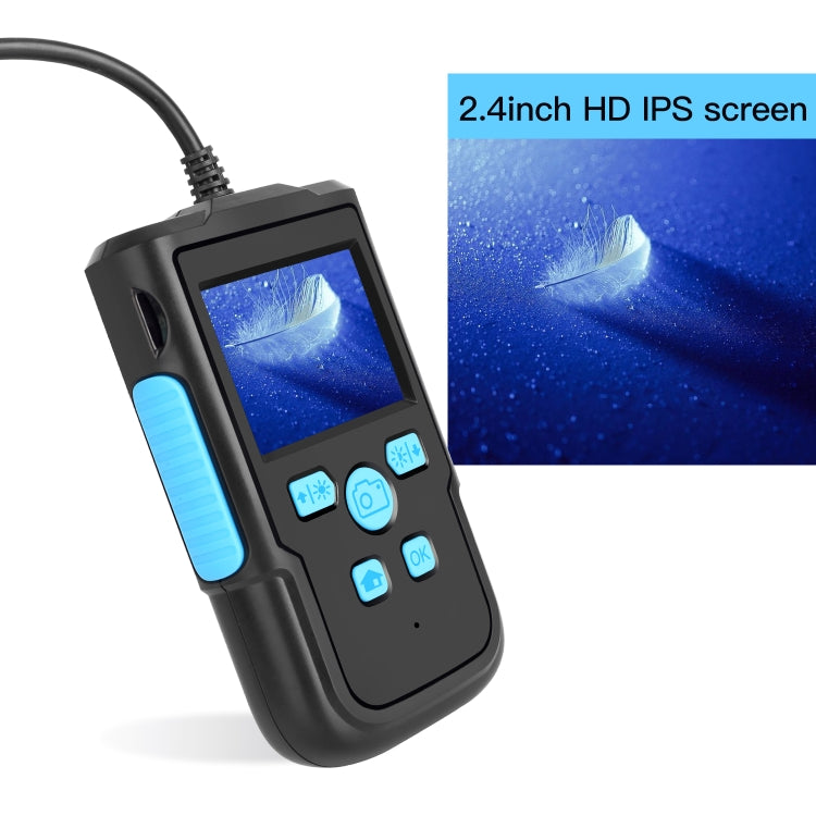 P60B 3.9mm 1080P 2.4 pulgadas IPS Pantalla IP68 Impermeable HD Digital Endoscopio, 3.9mm 2m Hard Cable, 3.9mm 5m Hard Cable, 3.9mm 10m Hard Cable