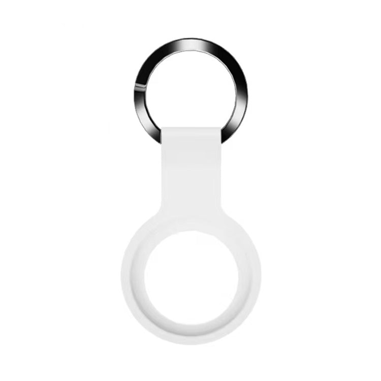 Funda protectora de silicona líquida Mutural con llavero para AirTag