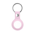 Estuche protector de cuero PU Mutural con llavero para AirTag