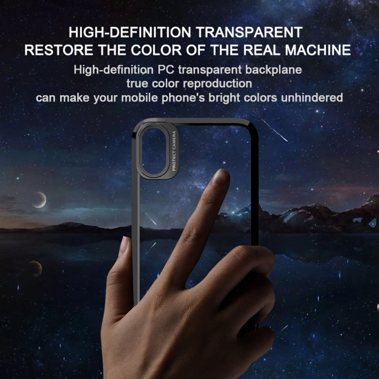 iPAKY Serie MG Textura de fibra de carbono TPU a prueba de golpes + Caja de PC transparente, For iPhone 11, For iPhone 11 Pro, For iPhone 11 Pro Max, For iPhone 12 mini, For iPhone 12 / 12 Pro, For iPhone 12 Pro Max, For iPhone XS / X, For iPhone XR   ...