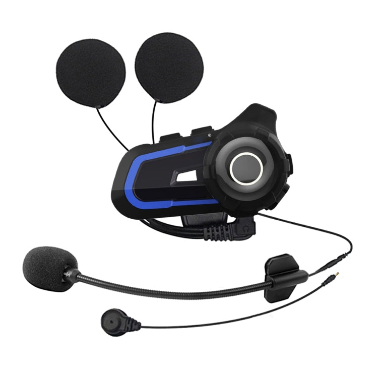 WUPP Bluetooth 5.1 S2 Casco de motocicleta Full Duplex Bluetooth Intercom Auricular Auricular