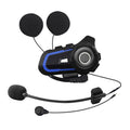 WUPP Bluetooth 5.1 S2 Casco de motocicleta Full Duplex Bluetooth Intercom Auricular Auricular