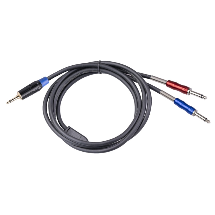 TC195BULS01 Cable de audio macho mono de 3,5 mm macho a doble de 6,35 mm, 1.8m, 3m, 5m