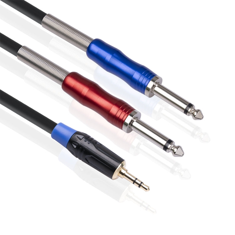 TC195BULS01 Cable de audio macho mono de 3,5 mm macho a doble de 6,35 mm, 1.8m, 3m, 5m